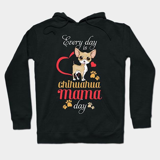 Chihuahua mom Hoodie by KittleAmandass